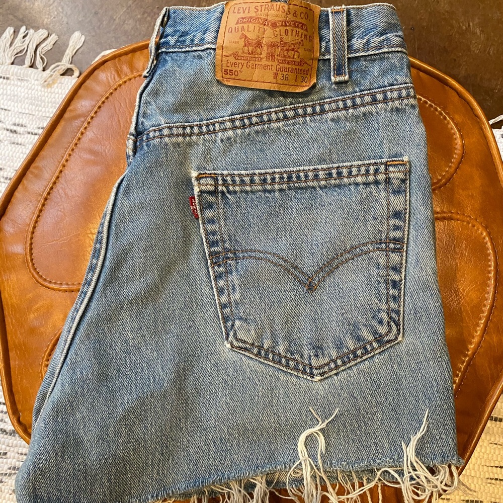 Vintage Levi Distressed Shorts